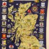 Kitchen - Tea Towel Scotland Town Crests