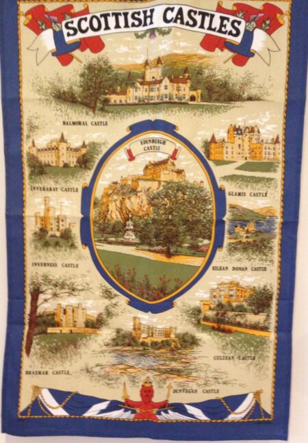 Kitchen - Tea Towel Scottish Castles