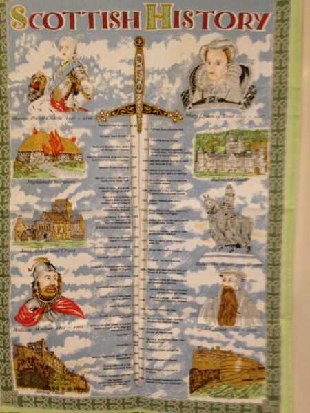 Kitchen - Tea Towel Scottish History