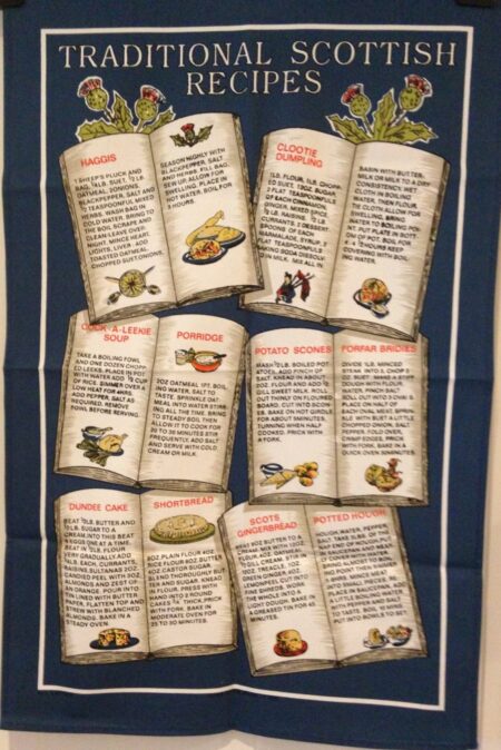 Kitchen - Tea Towel Traditional Scottish Recipes