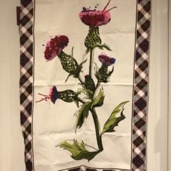 Kitchen-Tea-Towel-Tartan-Thistles Kitchen - Tea Towel Thistles