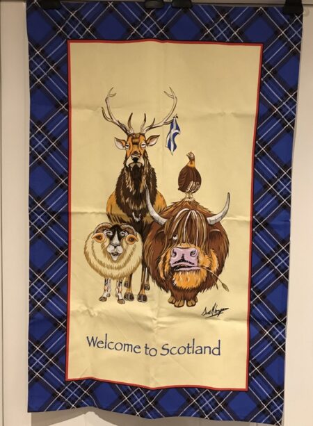 Kitchen - Tea Towel Welcome to Scotland