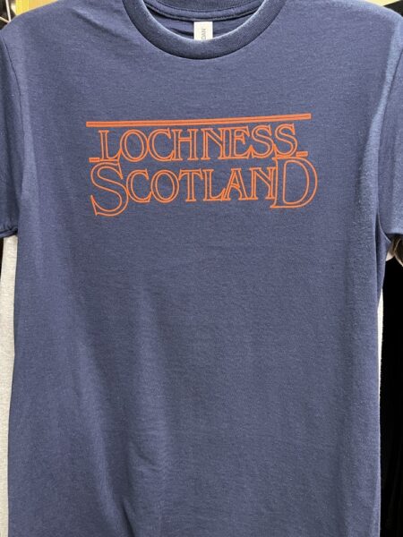 Adult T-Shirt Loch Ness Retro