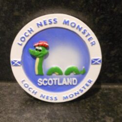 Magnet - Loch Ness Monster Round