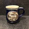Mug - Stoneware Highland Cow Blue