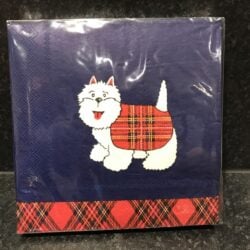 Napkins-Westie-Dog Napkins - Westie and Scottie Dogs