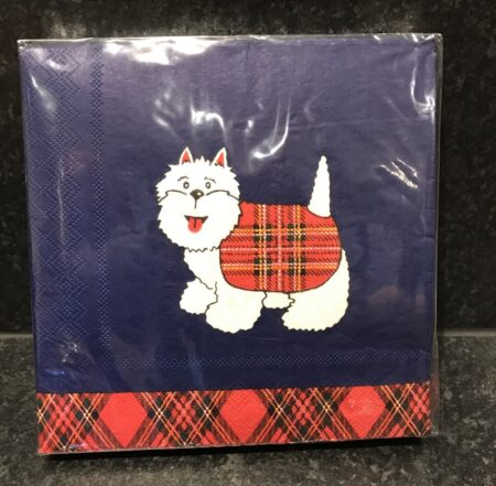 Napkins - Westie and Scottie Dogs