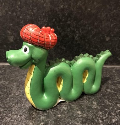 Ornament - Nessie Long Red Hat