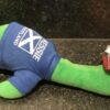 Soft Toy Loch Ness Monster - Nessie Long Blue T-Shirt (small)
