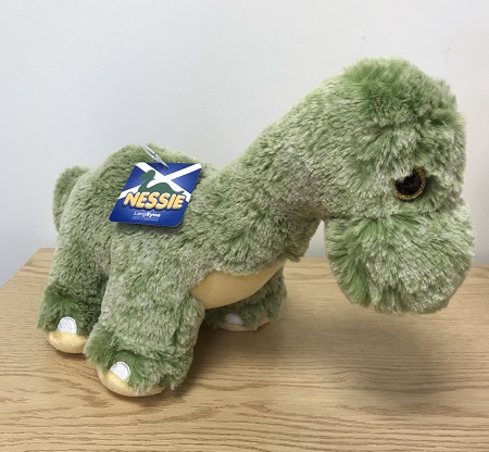 Soft Toy Loch Ness Monster - Nessie Green (Large)