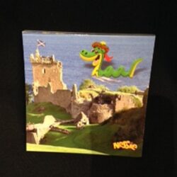 Notebook Magnetic - Nessie Swimming at Urquhart Castle
