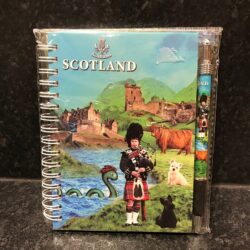 Notebook and Pen Set - Scotland Images Green
