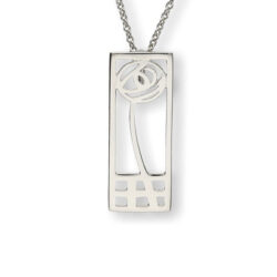 P-270 Charles Rennie Mackintosh - Silver Pendant P270