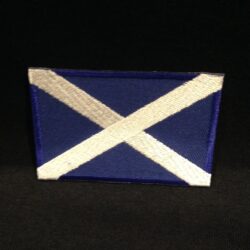 Embroidered Patch - Scotland Saltire