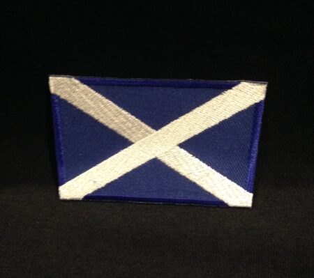 Embroidered Patch - Scotland Saltire