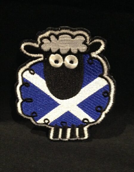 Embroidered Patch - Saltire Sheep