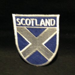 Embroidered Patch - Scotland Saltire Shield