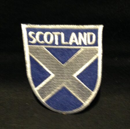 Embroidered Patch - Scotland Saltire Shield