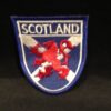 Patch-Scotland-Saltire-Shield-Red-Lion Embroidered Patch - Scotland Saltire Lion Shield