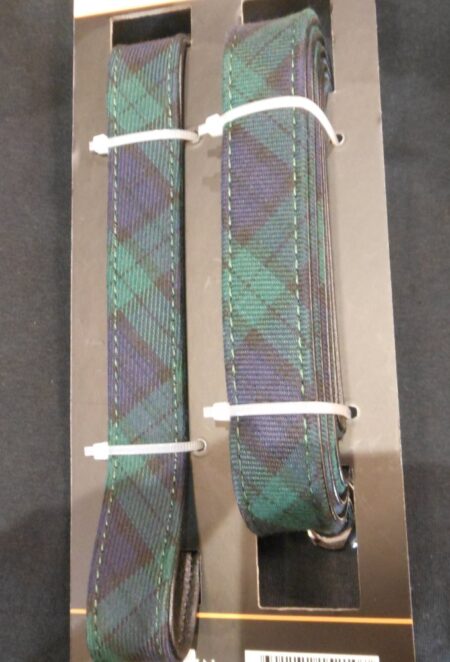 Pets - Tartan Dog Collar and Lead Set Large Black Watch