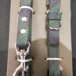 Pets-dog-lead-black-watch-small Pets - Tartan Dog Collar and Lead Set Small Black Watch