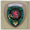 Plaque-Scotland-light-wood Clan Name Wall Plaque Light Wood