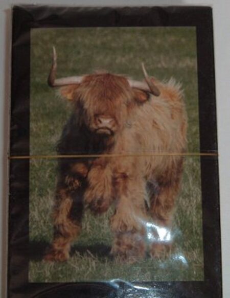 Playing Cards - Highland Cow