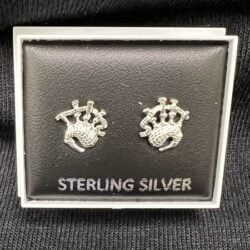 SIlver-earrings-bagpipes Sterling Silver Earrings - Bagpipes