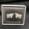 Sterling Silver Earrings - Highland Cow