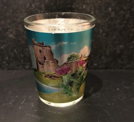 Shot Glass - Nessie Daytime Thistles