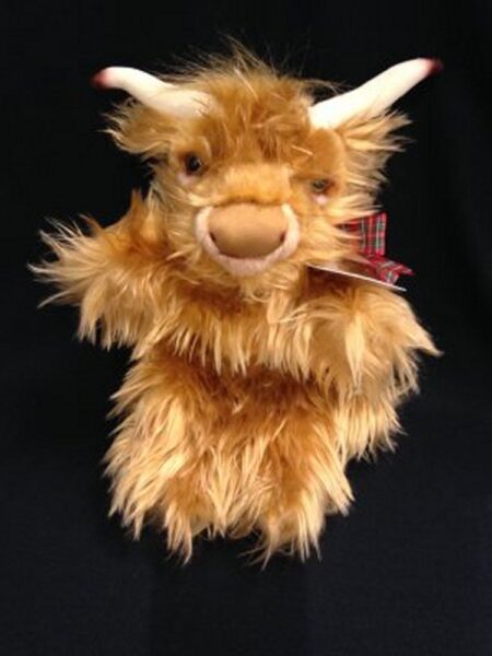 Hand Puppet - Highland Cow