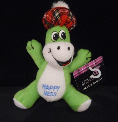 Soft Toy Loch Ness Monster-  Nessie Happy Ness