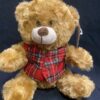 Soft Toy Teddy - Tartan Waistcoat Teddy Bear
