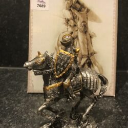Statue-Knight-Collection-code-7689 Statue Knight Collection - Mounted Knight C16th (code 7689)