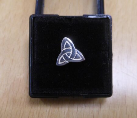Charm - Celtic Bead Trinity Knot Sterling Silver