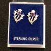 Sterling Silver Earrings - Thistle Stone Stud