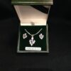 Sterling Silver - Pendant and Earring Loch Ness Monster Set