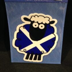 Sticker-Saltire-Sheep Sticker - Saltire Sheep