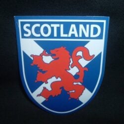 Sticker-scot-lion Sticker - Saltire Lion Shield