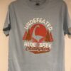 Adult T-Shirt Nessie Hide and Seek (Blue)