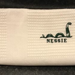Kitchen - Tea Towel Waffle Nessie Design