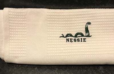 Kitchen - Tea Towel Waffle Nessie Design