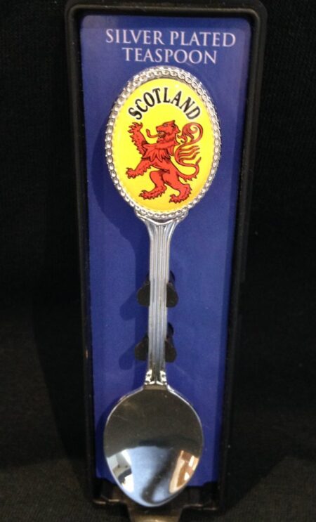 Souvenir Silver Plated Teaspoon - Lion