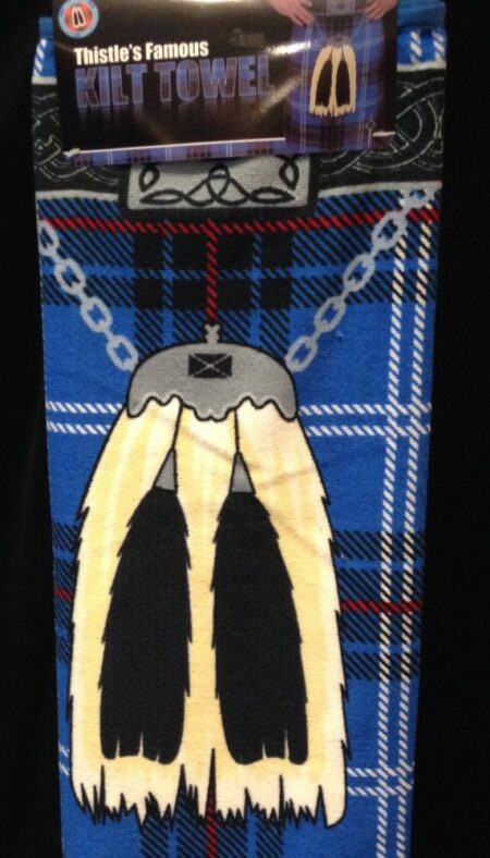 Kilt Towel - Blue
