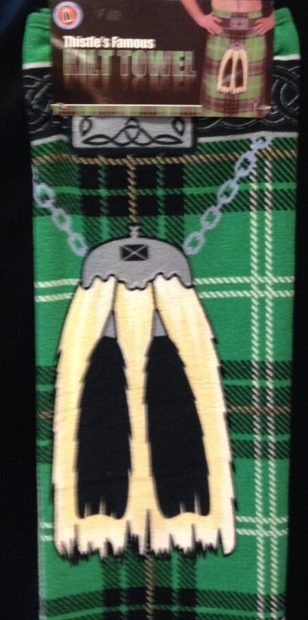Kilt Towel - Green