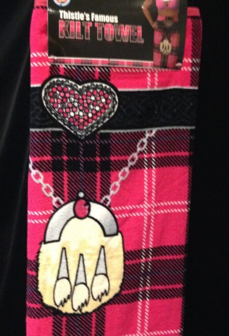 Kilt Towel - Pink