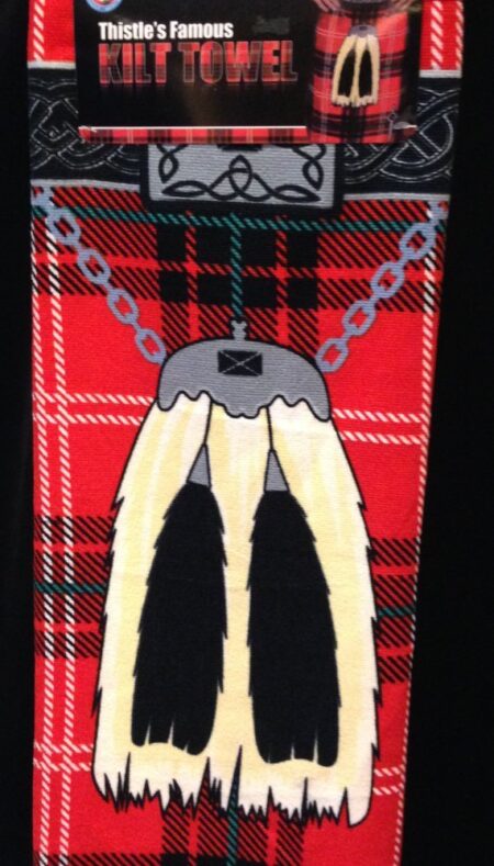 Kilt Towel - Red