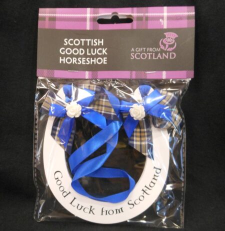Wedding - Scottish Good Luck Horseshoe Red
