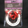 Wedding - Scottish Good Luck Horseshoe Red