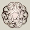 Art Pewter - Celtic Brooch Eternal Interlace (code 157 )